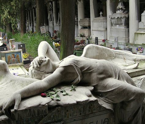 Cemetery Angels, Cemetery Statues, Genoa Italy, Cemetery Headstones, Old Cemeteries, Cemetery Art, Angels Among Us, Angel Statues, Wow Art