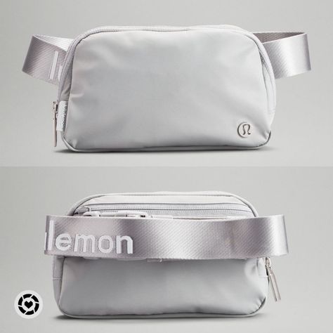 Lulu Silver Belt Bag, Lulu Lemon Fanny Pack, Lulu Fanny Pack, Extreme Minimalism, Lululemon Belt Bag, B Day Gifts, Lululemon Everywhere Belt Bag, Everywhere Belt Bag, Random Items