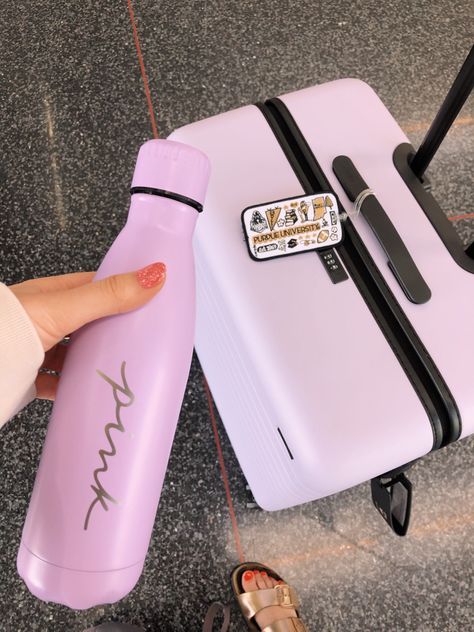 Slive your best life… Sliving always, loves it 🫶🏻 #suitcase #matching #lilacaesthetic #purple #travel #travelblogger #travelinspo Purple Suitcase Aesthetic, Panama Trip, Purple Suitcase, Girls Luggage, Catch Flights Not Feelings, Catch Flights, Panama Travel, Travel Box, Qatar Airways