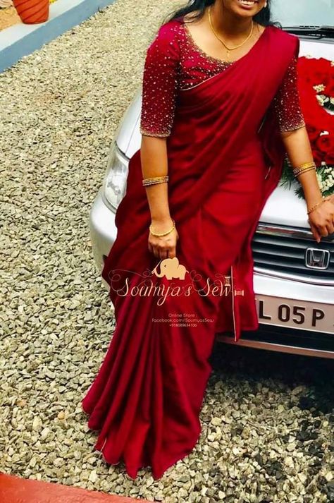 Long Skirt Top Designs, Lace Blouse Design, Saree Blouse Styles, New Saree Blouse Designs, Traditional Blouse Designs, Wedding Blouse Designs, Sari Blouse Designs, Saree Blouse Patterns, Ladies Blouse Designs