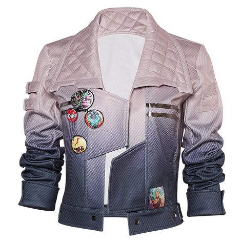 Cyberpunk 2077: Phantom Liberty Game Song So Mi Songbird Women Coat Party Carnival Halloween Cosplay Costume · Material: Non-woven + Air Layer + Faux Leather · Including: Coat Shipping:   1. Processing Time: 7-15 days. 2. Standard Shipping: 10-15 days. 3. Fast Shipping: 3-5 days. 4. Attention: for quick use arriving, m Cyberpunk Jacket Design, Futuristic Jacket Design, Cyberpunk Sewing Pattern, Cyberpunk Leather Jacket, Outer Space Fashion, Cyberpunk 2077 Cosplay, Cyberpunk 2077 Clothes, So Mi Cyberpunk, Straitjacket Fashion