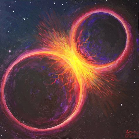 Neutron stars colliding painting Stars Colliding, Space Paintings, Paintings Beautiful, Dark Planet, Bridge Painting, Neutron Star, Space Painting, Kids Story Books, Childrens Stories