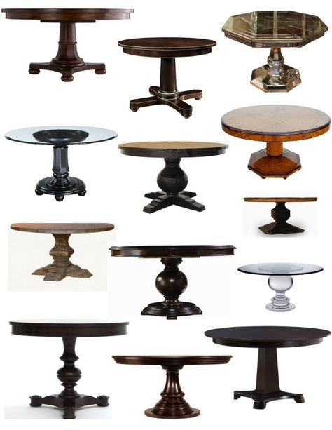 Diy Dining Table Pedestal Base, Poker Table And Chairs, Living Room Big, Tea Table Design, Pedestal Tables, Narrow Table, Craftsman Furniture, Diy Dining Table, Home Office Kitchen