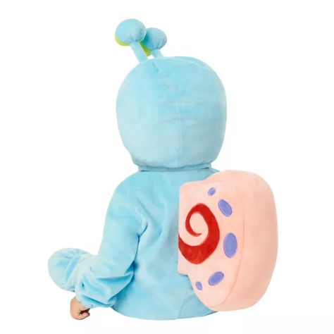 Baby Gary the Snail Jumpsuit Costume - SpongeBob SquarePants - Spencer's Gary Spongebob Costume, Gary The Snail Costume, Steampunk Mens Costume, Gary Spongebob, Steampunk Womens Costume, Disney Baby Costumes, Snail Costume, Gary The Snail, Spongebob Costume