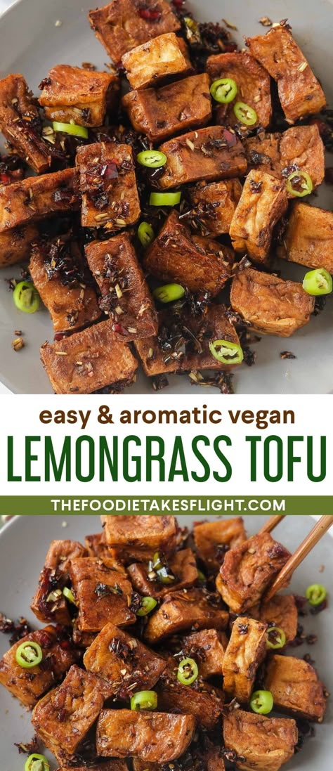 Tofu Lemongrass Recipe, Lemon Grass Tofu, Lemongrass Tofu Recipe, Lemongrass Tofu Vietnamese, Lemongrass Recipes Vegetarian, Vegan Lemongrass Recipes, Vietnamese Tofu Recipes, Lemongrass Tofu, Tom Yum Soup Recipe