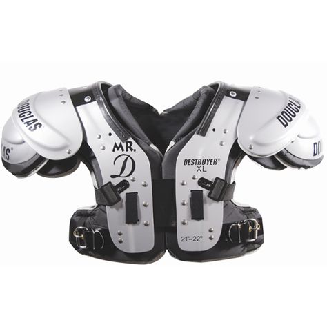 Douglas DP Mr DZ Offensive and Defensive Linemen Shoulder Pad Football Shoulder Pad, Football Shoulder Pads, Football Dress, Sport Equipment, Football Gear, Shoe Shopping, Football Equipment, Friday Night Lights, Protective Gear