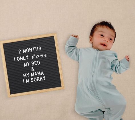 Yuvaan Choksi on Instagram: “2 months I only love my bed & My Mama I m sorry #2monthsold #growingbaby #babyphotoshoot #babiesofinstagram” 2 Month Milestone Picture Ideas, 2 Months Baby Photoshoot Ideas, 2 Month Letter Board Ideas, Baby Milestone Photos Monthly Pictures, Baby 2 Months Photography, 2 Months Baby Photoshoot Boys, Two Months Baby Photoshoot, 2 Month Milestones Pictures, 2 Months Old Photoshoot