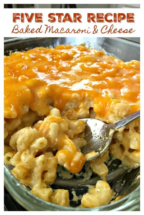 BEST-EVER BAKED MACARONI & CHEESE (FIVE STAR RECIPE) – This is one of the BEST Mac & Cheese recipes I have made to date. This Southern style recipe is rich, super cheesy and creamy, stick-to-your bones good. This is sure to be a hit during the holidays, but a dish you’ll want to make year round! Simple to make, so darn good. Macncheese Recipe, Mac And Cheese Recipe Soul Food, Best Mac N Cheese Recipe, Baked Mac And Cheese Recipe, Best Macaroni And Cheese, Macaroni Cheese Recipes, Macaroni Recipes, Best Mac And Cheese, Mac Cheese Recipes