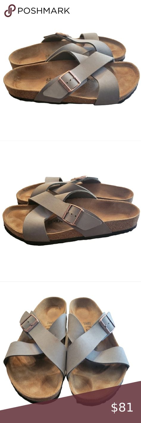 Birkenstock Siena Big Buckle Nubuck Leather Size EU42 Birkenstock Siena, Birkenstock Big Buckle, Stylish Sandals, Birkenstock Shoes, Nubuck Leather, Natural Look, Siena, Birkenstock, Germany