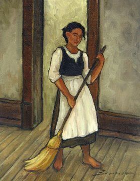 Deb Schmit's Painting Journal: "Woman Sweeping the Floor" Floor Drawing, Family Healing, Sweeping The Floor, Painting Journal, Sweep The Floor, Love Is When, Be The Light, Human Reference, My Imagination