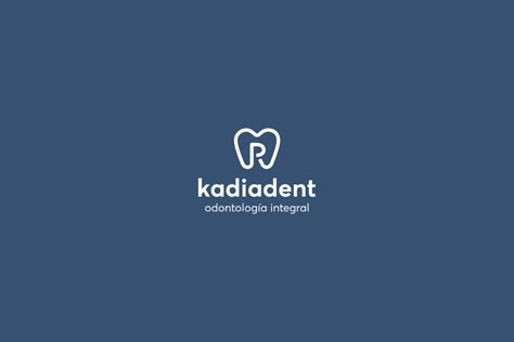 Kadiadent no Behance Dental Branding, Dentist Logo, Office Logo, Dental Logo, Care Logo, Dental Office, Dental Clinic, Dental Care, Branding