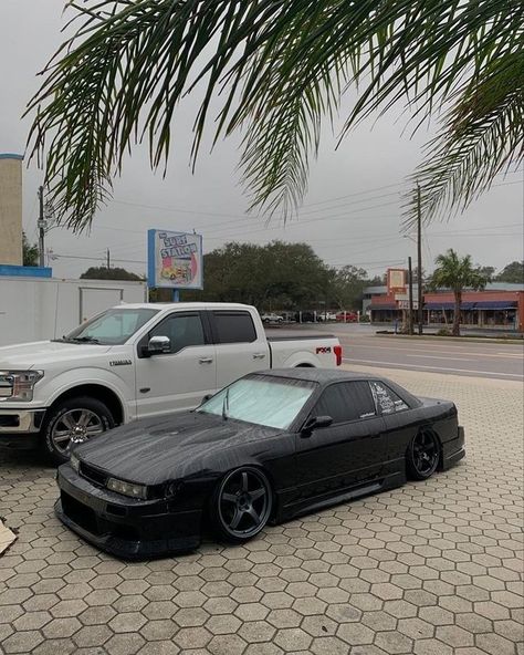 Static low ⚡  @thirtysixvert #iconiccars #cars #car Static Cars, Escape Car, Late Night Aesthetic, S Chassis, Mustang V8, Slammed Cars, Silvia S13, Stanced Cars, Nissan Nismo