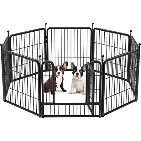 The FXW Dog Playpen is designed to bring a win-win solution to you and your lovely dog. Different from a narrow enclosure cage or kennel, the FXW dog pen provides a spacious semi-open activity area specifically for your dog. Your dog will have fun in its safe and sturdy kingdom. Meanwhile, you can take a real break and be truly relaxed without worrying about your beloved pet. Fun, Relaxation and Well-being is the orientation of the FXW team. Portable Dog Fence, Puppy Playpen, Cat Fence, Pet Fence, Dog Pen, Pet Playpen, Dog Playpen, Dog Exercise, Dog Fence