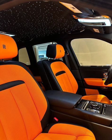 Orange Car Decor, Imvu Car, Orange Car Interior, Lexus Interior, Lexus Isf, Car Interior Upholstery, Orange Car, Fav Color, Car Decorations