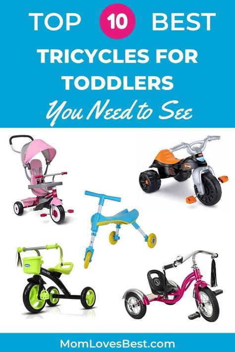 Your tricycle search for a ride for your child won't be complete until you check out our top 10 picks for best tricycles for toddlers.  #travelwithkids #travelwithbaby #babytravel #kidstravel Toddler Tricycle, Best Toddler Gifts, Family Resources, Toddler Discipline, Toddler Development, Best Baby Shower Gifts, Parents Baby, Physical Development, Toddler Age