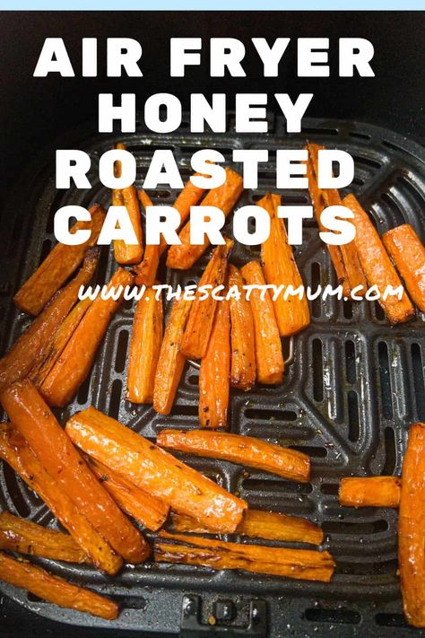 Seasoned Carrots, Air Fryer Roasted Carrots, Air Fryer Carrots, Carrot Recipes Side Dishes, Carrots Side Dish, Vegetable Dish, Cooked Carrots, Desserts Vegan, Air Fryer Dinner Recipes