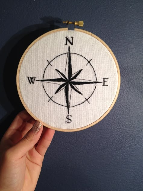 Sailing Embroidery, Compass Embroidery, Travel Embroidery, 2023 Embroidery, Nautical Embroidery, Crazy Quilts Patterns, Blackwork Embroidery, Hand Embroidery Projects, Embroidery On Clothes