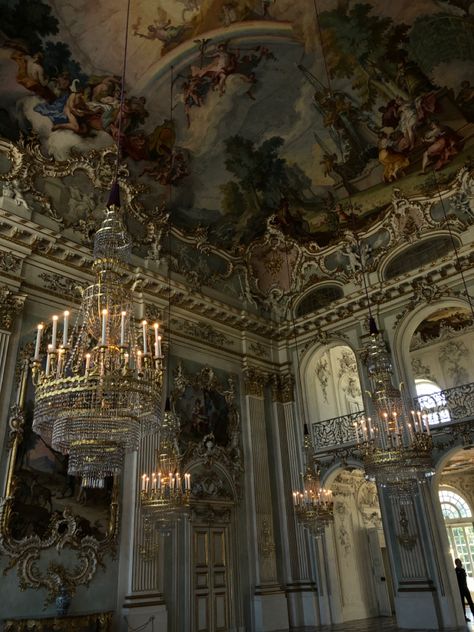 Nuremberg Aesthetic, Nymphenburg Palace, Royalcore Aesthetic, Catholic Aesthetic, Crystal Castles, English Manor Houses, Palace Interior, Royalty Aesthetic, Crystal Castle