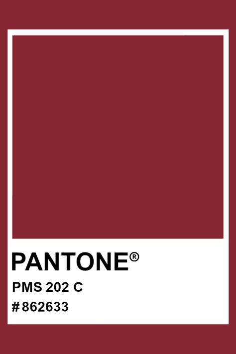 PANTONE 202 C #pantone #color #PMS #hex Pantone Matching System, Pantone Color Chart, Color Knowledge, Pantone Palette, Pantone Colour Palettes, Colour Background, Material Board, Dark Autumn, Color Chip