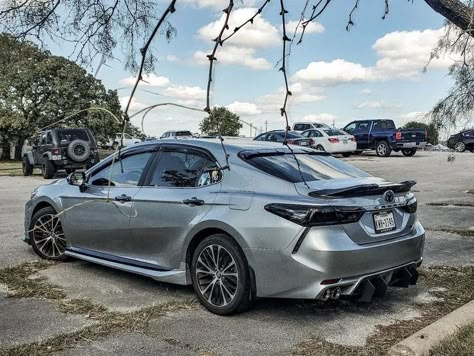 Toyota Camry Mod, Toyota Camry Le Modified, Silver Toyota Camry, Toyota Camry Xse Modified, Custom Toyota Camry, Modded Toyota Camry, Toyota Camry Modified 2018, Toyota Camry Custom, Toyota Vios Modified