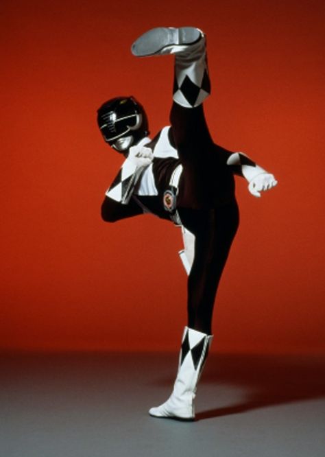 . Black Power Ranger, Power Rangers 1995, Power Poses, Johnny Yong Bosch, Power Ranger Black, Power Rangers 2017, Original Power Rangers, Black Ranger, Fox Kids