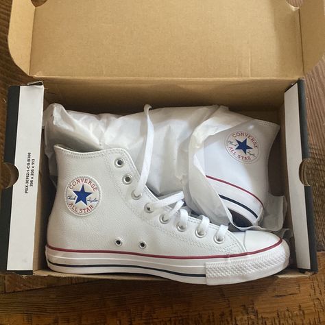 White Platformed Converse, Platform Converse Lyst, White Platform Converse Aesthetic, White Converse Not Platform, Platform Converse All White, White Converse Aesthetic, Converse White Leather, White Converse Sneakers, White Leather Converse