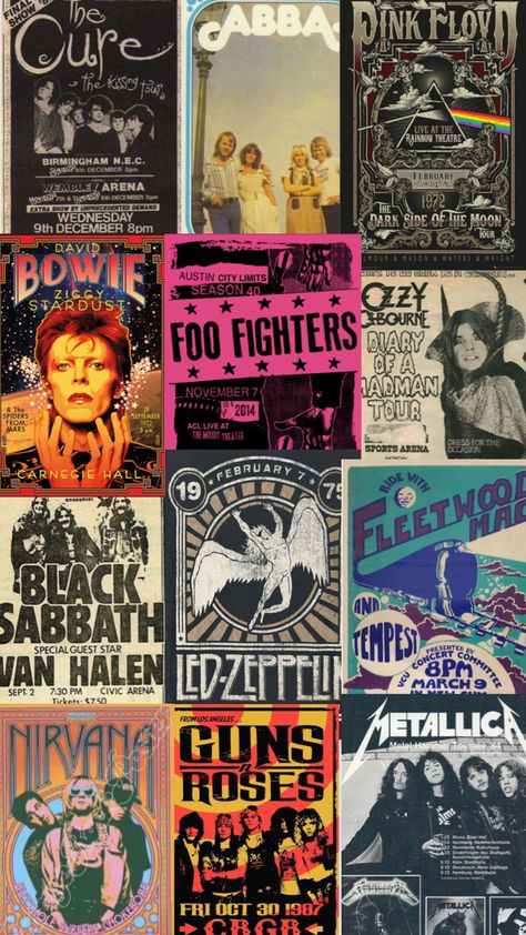 Band Poster Collage, 80s Bands Posters, 80s Music Wallpaper, Rock Collage Wallpaper, 80s Rock Aesthetic Wallpaper, 80s Wallpaper Vintage, 90s Grunge Wallpaper, Rockstar Wallpaper Aesthetic, 80s Music Aesthetic