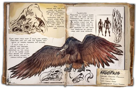 Argentavis atrocollum Ark Evolution, Ark Game, Game Ark Survival Evolved, Game Ark, List Of Birds, Ark Survival Evolved, Lost World, Dinosaur Art, Prehistoric Creatures