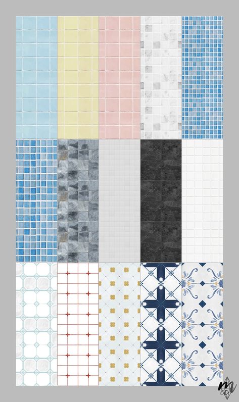 •Marta's SimsBook cc• - Sims 4 versions by @aquariustrait​  | Original... Sims 4 Tile Cc, Cool Tiles, Ts3 Cc, Beautiful Costumes, Cc Finds, Beautiful Bedding, Sims Cc, My Website, How To Stay Healthy