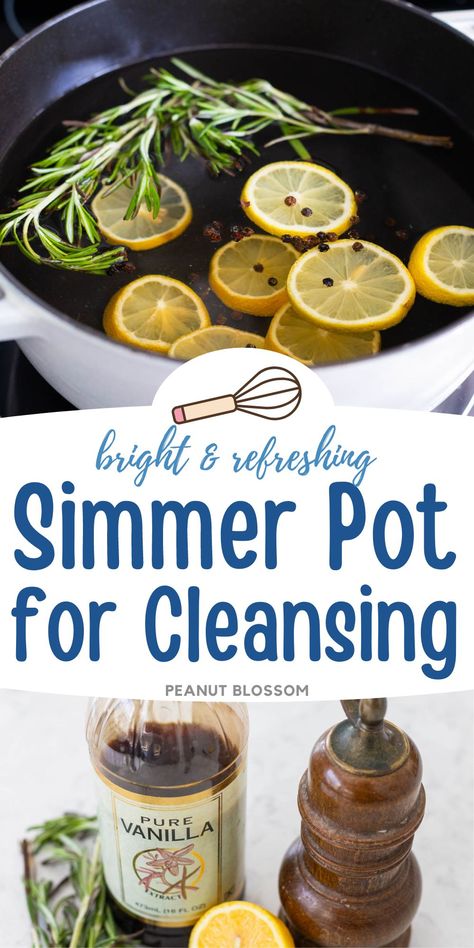 Set up this fresh simmer pot for cleansing your home while you slow cook a fragrant roast or fish dinner. It will help keep your home smelling fresh and clean even while your dinner cooks all day long. William Sonoma Recipes, Peanut Blossoms, Simmer Pot Recipes, Shellfish Recipes, Easy Meals For Kids, Fish Dinner, Seafood Dinner, Easy Soups, Chicken Crockpot Recipes