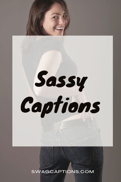 Own the social scene with our Sassy Captions! From spicy comebacks to fierce declarations, find your perfect caption match. Sassy Captions, Captions Sassy, Sassy Instagram Captions, Sassy Comebacks, Sassy Quotes Funny, Cute Captions, Perfect Captions, Byron Katie, Imperfection Is Beauty