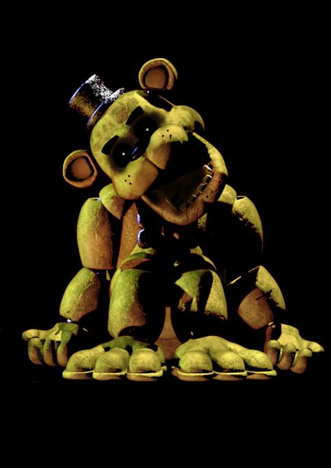 FNAF (Photoshop) FNAF 1 Golden Freddy, Fnaf 1, Photoshop