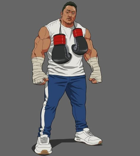 Don Lee, Boxing Art, Box Manga, Martial Arts Film, Boxing Posters, Storyboard Illustration, Dragon Ball Super Wallpapers, Digital Art Gallery, Animation Art Character Design