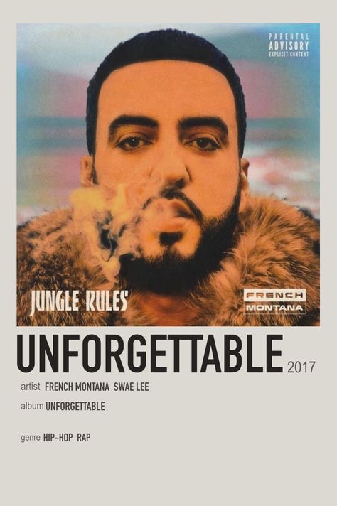 French Montana Unforgettable, Unforgettable Song, Wanted Movie, Poster 2023, Minimalistic Poster, Minimalist Music, Music Poster Ideas, French Montana, Movie Poster Wall