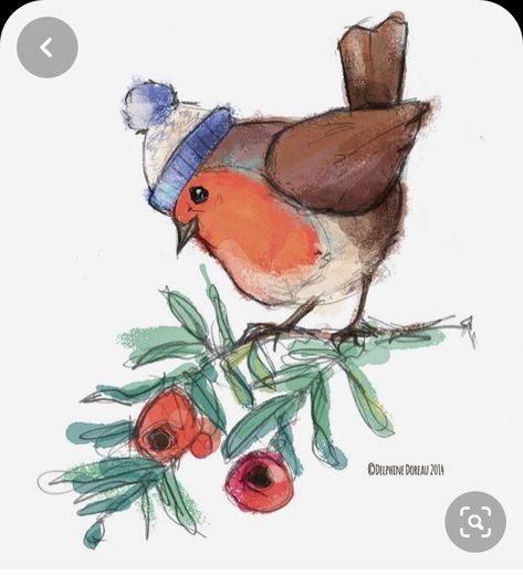 Robin Art, Christmas Rock, Christmas Card Art, Watercolor Christmas Cards, Art Carte, Christmas Bird, Paint Cards, Watercolor Painting Techniques, Watercolor Christmas