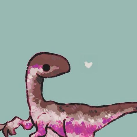 Pan Aroace, Dinosaur Meme, Nonbinary Flag, Kinds Of Love, Different Kinds Of Love, Cute Art Styles, Pride Month, Genshin Impact, Animal Art