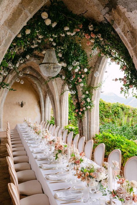 Elegant Wedding Weekend at Villa Cimbrone in Ravello, Italy Italian Bride, Positano Wedding, Villa Cimbrone, Ravello Italy, Amalfi Coast Wedding, Wedding Week, Villa Wedding, Wedding Abroad, Luxury Wedding Planner