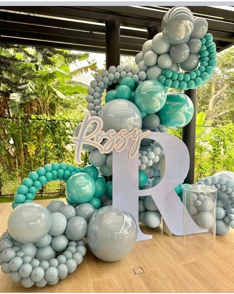 Balloon Garland For Men Birthday, Event Entrance Decor, Party Balloons Diy, Balloons Galore, Men Party, Balloon Display, Balloon Crafts, Diy Balloon Decorations