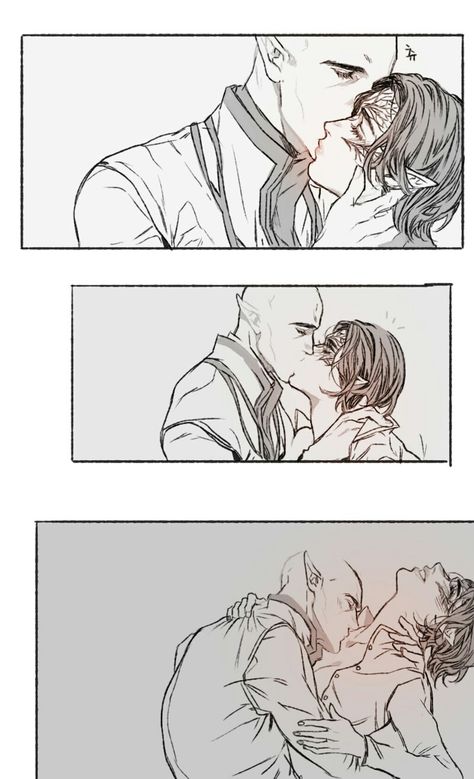 Dai Dragon age inquisition Solas Lavellan Dragon Age Inquisition Solas, Dragon Age Comics, Dragon Age Solas, Solas Dragon Age, Dragon Age Memes, Dragon Age Romance, Couple Poses Drawing, Dragon Age Characters, Dragon Age Games