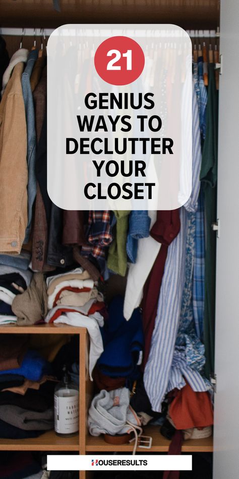 Ready for a clutter-free closet? Discover our genius ways to declutter and organize your wardrobe! 👗🧥 From clever storage solutions to sorting techniques, we’ve got all the tips you need. Enjoy an organized and beautiful closet. 🏡🌟 Click to learn more! #ClosetMakeover #Declutter #HomeHacks Clothes Sorting Closet Organization, Minimalist Clothes Storage, Organize Sweatshirts In Closet, Declutter Clothes Tips, How To Sort Clothes, Organize Bedroom Closets, How To Organize A Closet, Minimalist Closet Organization Ideas, How To Organize Closet