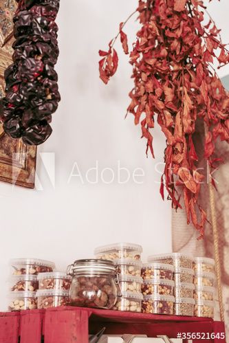 From below pieces of delicious dried meat hanging on ropes from ceiling in cozy local food store #AD , #meat, #hanging, #dried, #pieces, #delicious Meat Hanging, Dried Meat, Local Food, Food Store, Art Wallpaper, Ceiling, Stock Photos, Meat, Art