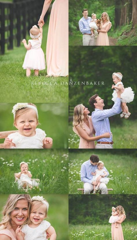 Baby Girl Outdoor Photoshooting Ideas, Baby Photoshoot Ideas Outdoor, Baby Outdoor Photoshoot, Birthday Family Photos, Outdoor Baby Photography, Baby Photography Poses, Baby Family Pictures, Virginia Photography, Baby Birthday Photoshoot