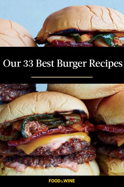 Spicy Burger Recipes, Unique Burger Recipes, Best Hamburger Recipes, Classic Hamburger, Gourmet Burgers Recipes, Shrimp Burgers, Onion Burgers, Homemade Burger Recipe, Burgers Chicken