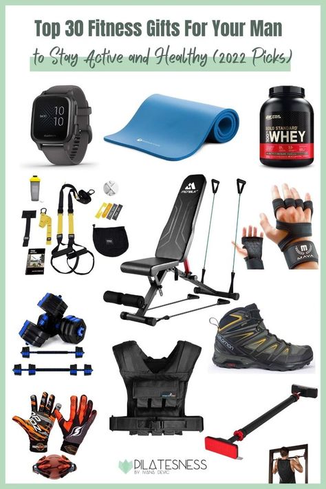 We are bringing you the list of top 30 gifts for your husband or boyfriend that he will love if he is an active person. Workout Gifts For Men, Best Home Gym Setup, Fitness Gifts For Men, Gifts For Your Husband, Home Gym Setup, Gym Setup, Pilates Equipment, Gym Gifts, Best Home Gym