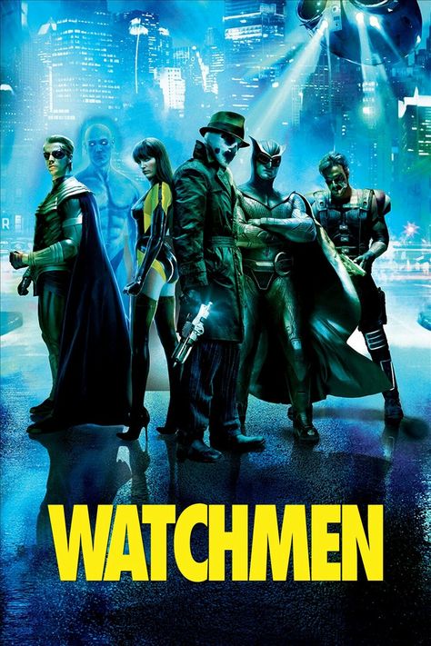 Watchmen movie poster Fantastic Movie posters #SciFi movie posters #Horror movie posters #Action movie posters #Drama movie posters #Fantasy movie posters #Animation movie Posters Watchmen Movie, Ninja Assassin, Alan Moore, Dave Gibbons, Patrick Wilson, Matthew Goode, Hero Movie, Jeffrey Dean Morgan, Men In Black