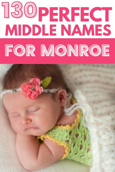 Middle names for Monroe and names like Monroe. Monroe Name Meaning, Monroe Name, Fashion Names Ideas, Cool Middle Names, Old Fashioned Names, Middle Names For Girls, Twin Names, Unisex Name, Middle Names