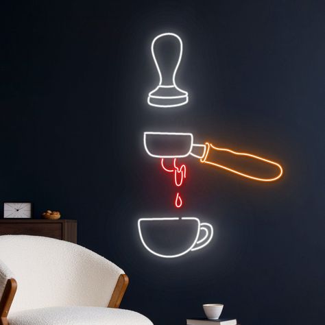 #NeonSigns #BrightIdeas #NeonSignNames #NeonInspiration #NeonRoom #RoomDecor Coffee Shop Neon Sign, Neon Coffee Shop, Cafe Neon Sign, Cafe Neon, Coffee Neon Sign, Coffee Shop Signs, Coffee Shop Photography, Drink Shop, Cafe Wall Art