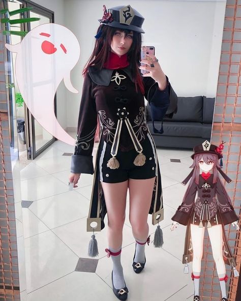 Cute Hu Tao, Hutao Cosplay, Hu Tao Cosplay, Genshin Impact Hu Tao, Cosplay Genshin, Anime Cosplay Ideas, Your Cosplay, Rwby Anime, Anime Cosplay Costumes