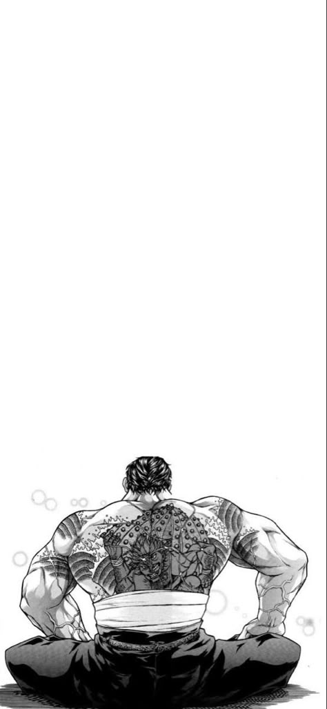 Hanayama Kaoru Wallpaper, Baki Manga Wallpaper, Baki Wallpaper Iphone, Baki Hanma Tattoo, Intricate Back Tattoo, Hanayama Kaoru, Baki Wallpaper, Baki Hanma Wallpaper, Baki Manga