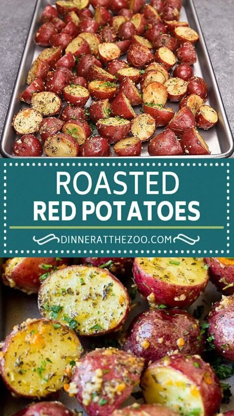 Red Potato Recipes, Red Potato, Roasted Red Potatoes, Potato Recipes Side Dishes, Potato Side Dishes, Health Dinner Recipes, Idee Pasto Sano, Mexican Food Recipes Authentic, Red Potatoes